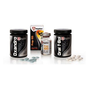 Oxandro Prop 100 Oral T-bol стак за сила и издържливост от Mega Gear ксеноандрогени