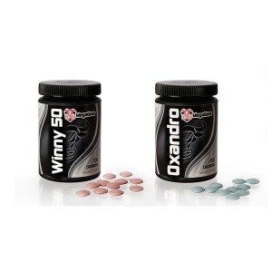 стак за изчистване - Winny 50, Oxandro, професионални хранителни добавки ксеноандрогени от Mega Gear