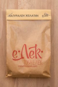 Gelatină naturală , marsuini