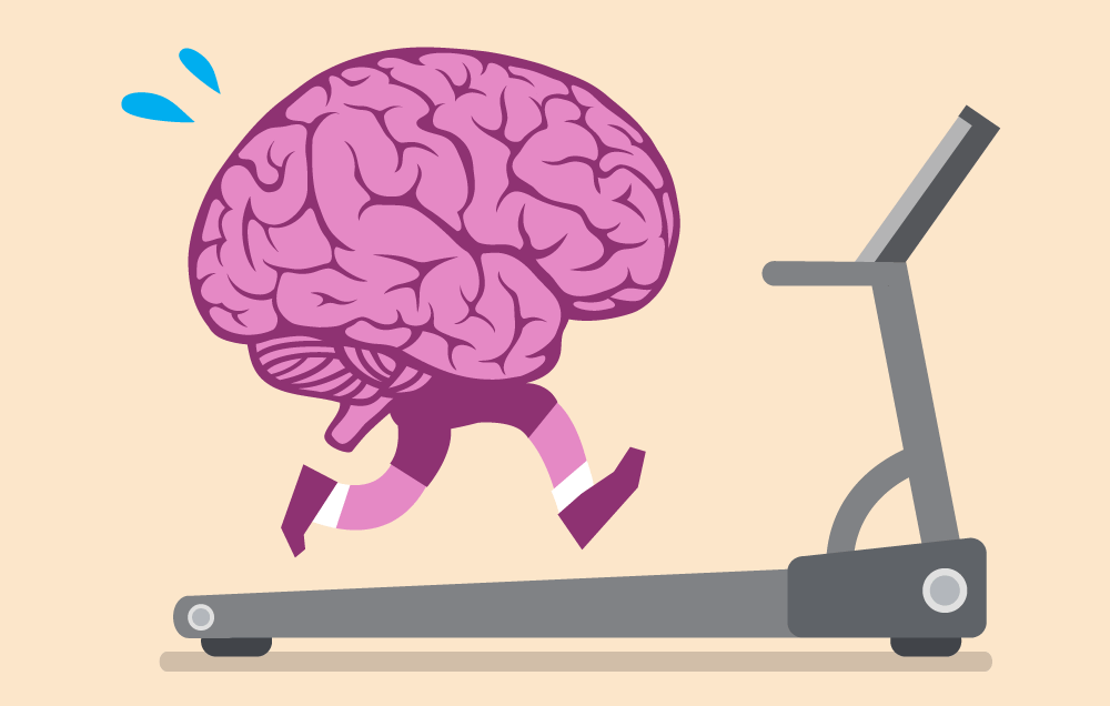 С възрастта мозъкът се свива. Кардио тренировките го възстановяват.