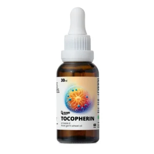 Vitamin E tocopherin drops from germ wheat oil – 30ml dietary supplement