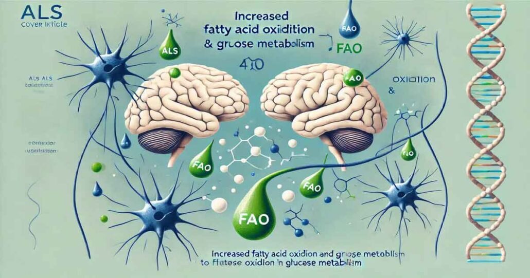 ALS е свързана с повишено окисление на мазнините (FAO), като повишаването на глюкозата може да я лекува