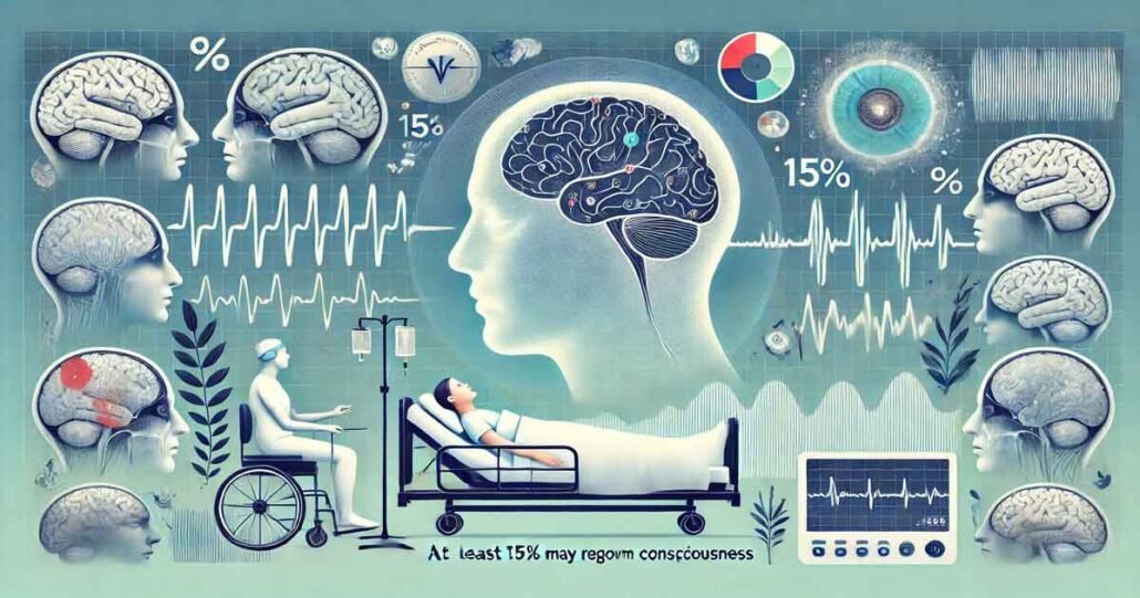 Поне 15% от пациентите с мозъчна травма или в кома могат да се възстановят и да се върнат в съзнание