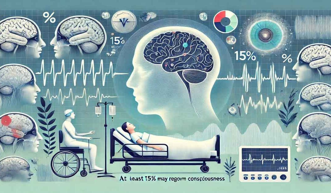 Поне 15% от пациентите с мозъчна травма или в кома могат да се възстановят и да се върнат в съзнание