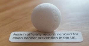 Aspirin is now officially recommended for cancer prevention (colon)