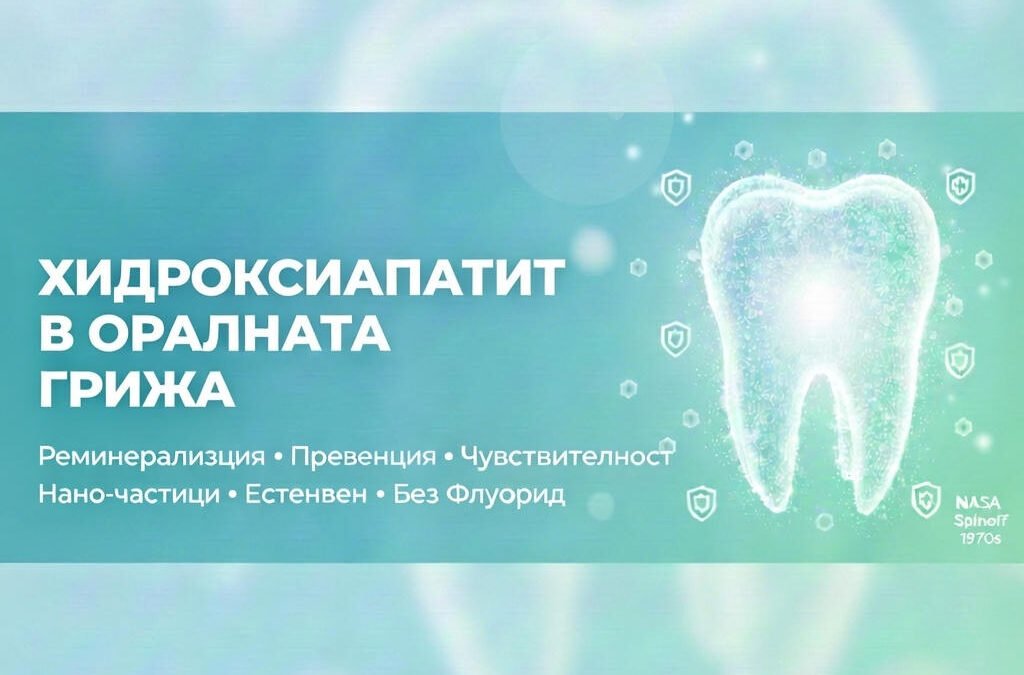 Хидроксиапатит в оралната грижа: Преглед на ползите, механизма и сравнение с флуорида